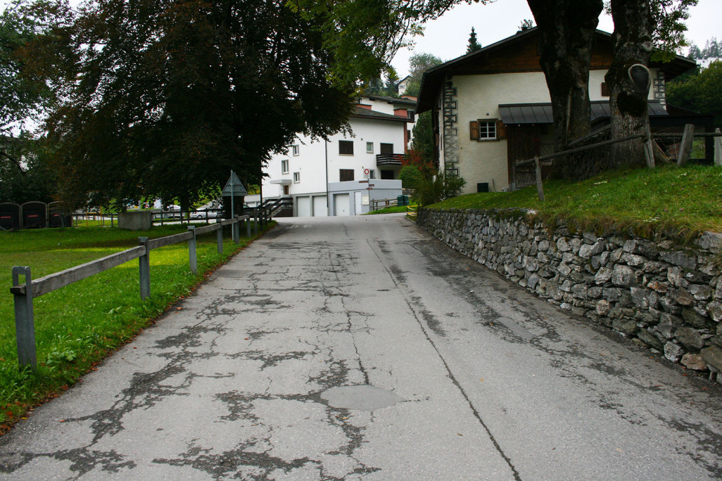 Erweiterung Strasse Flims