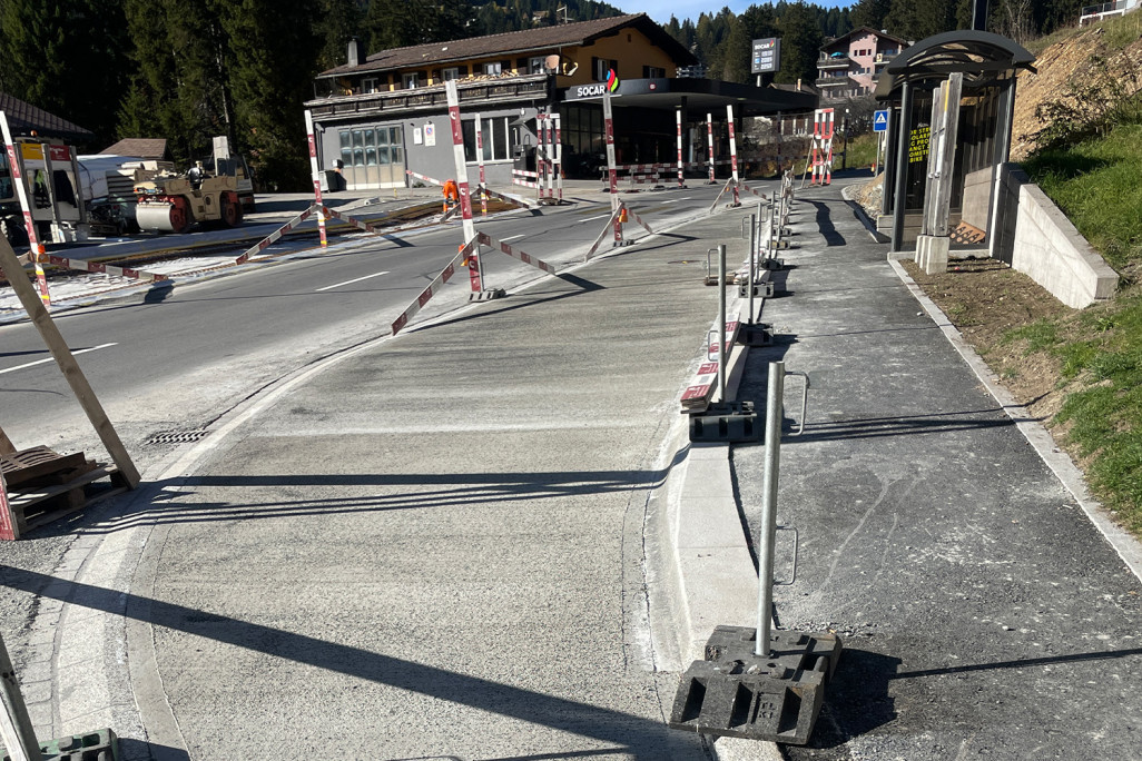 Ausbau/Neubau der Bushaltestelle «Canols»