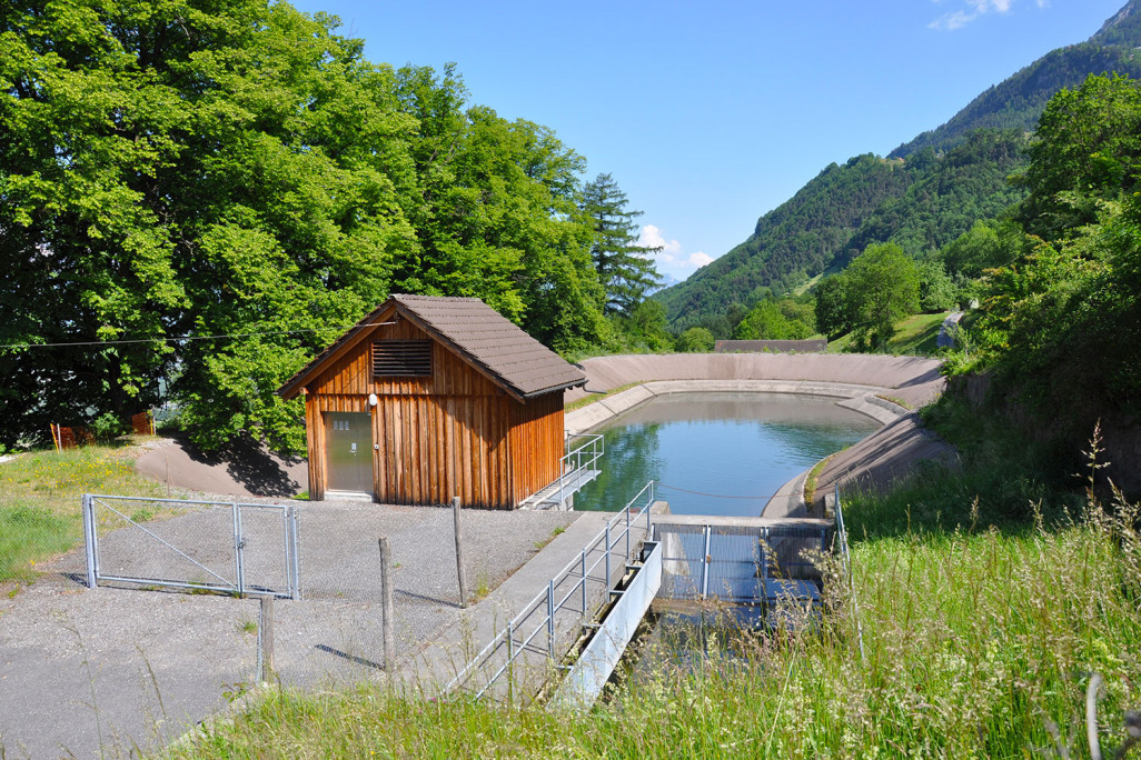 Kraftwerksanlage Triesen