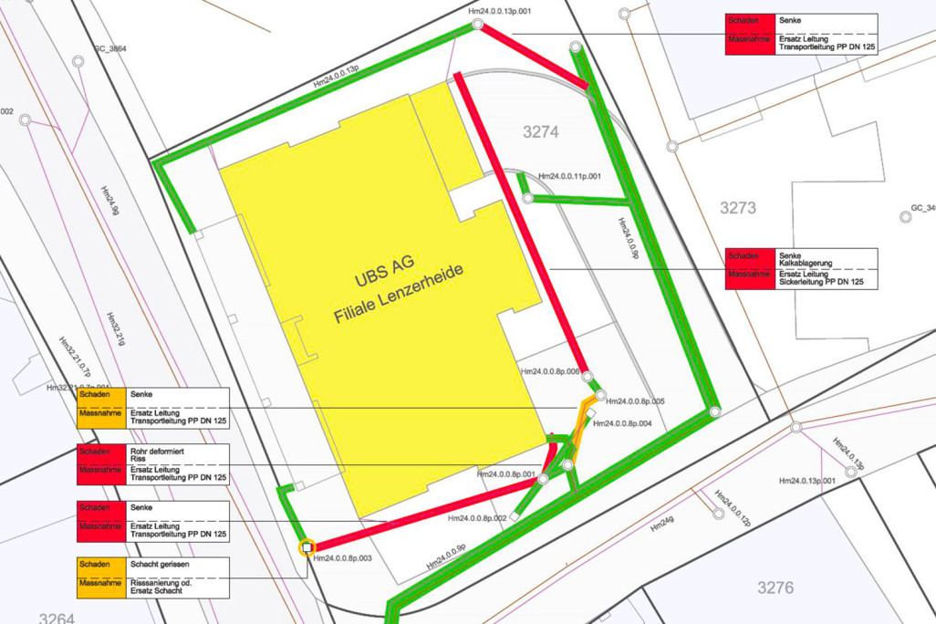 Sanierung Entsorgungsleitungen Lenzerheide