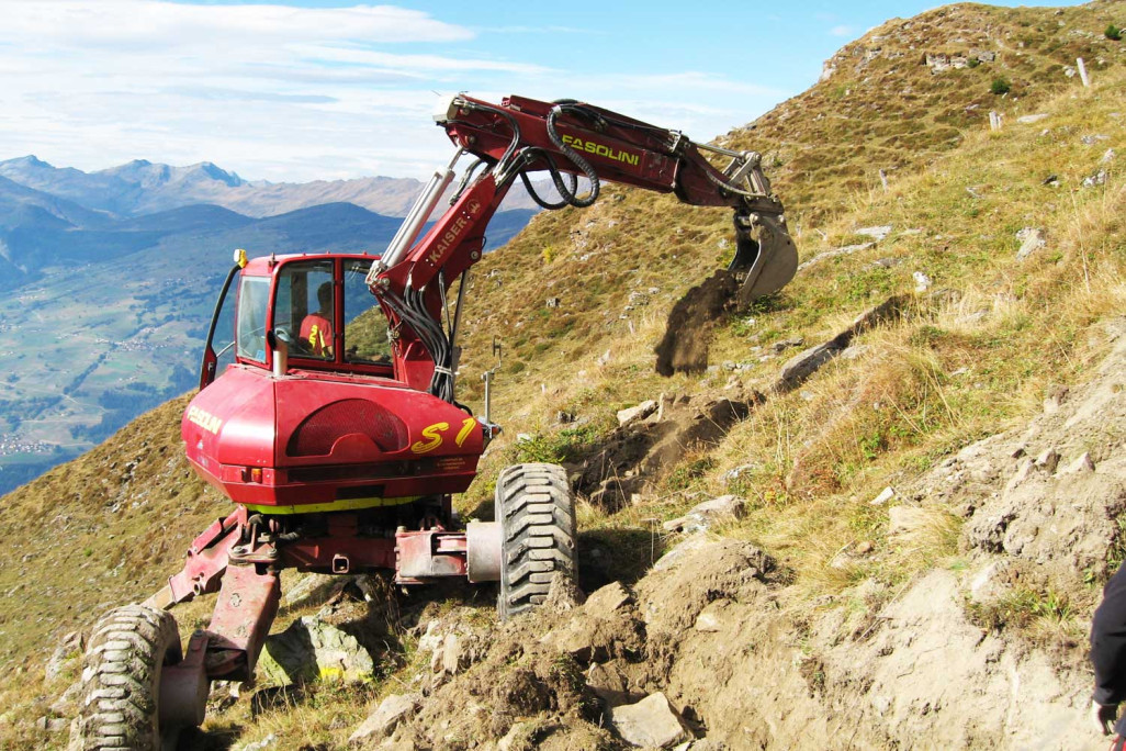 Erneuerung Wasserversorgungsanlage im Alpgebiet Scharans