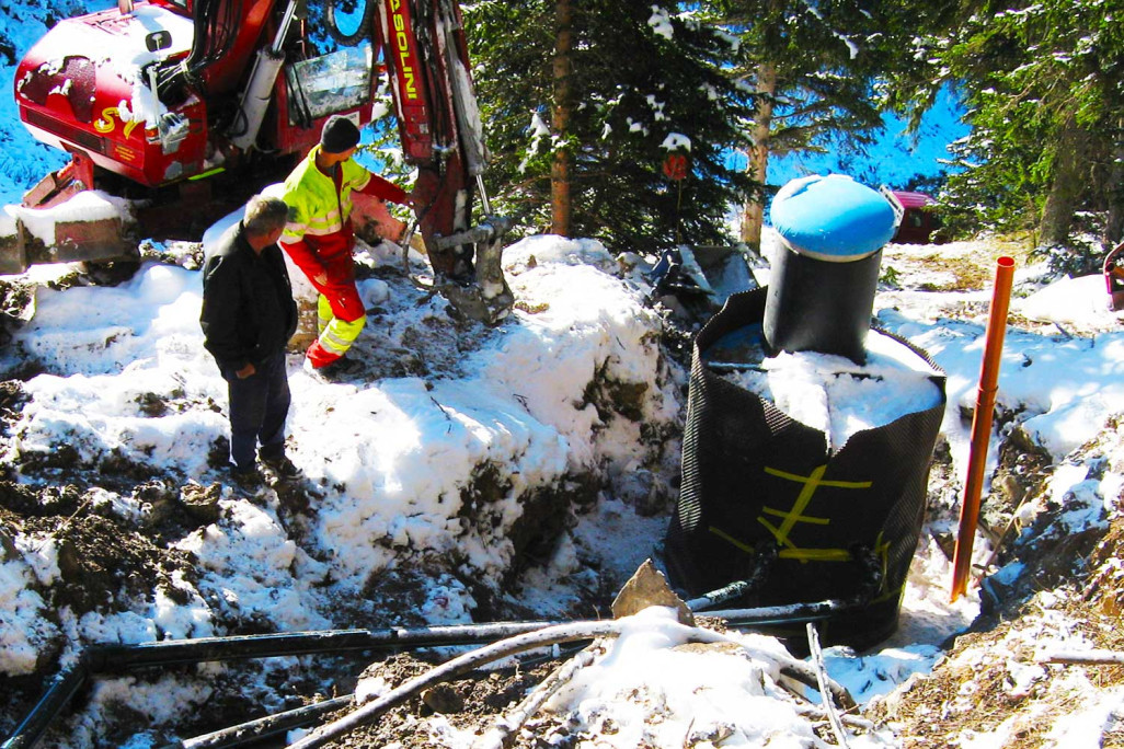 Neue Wasserfassung Scharans