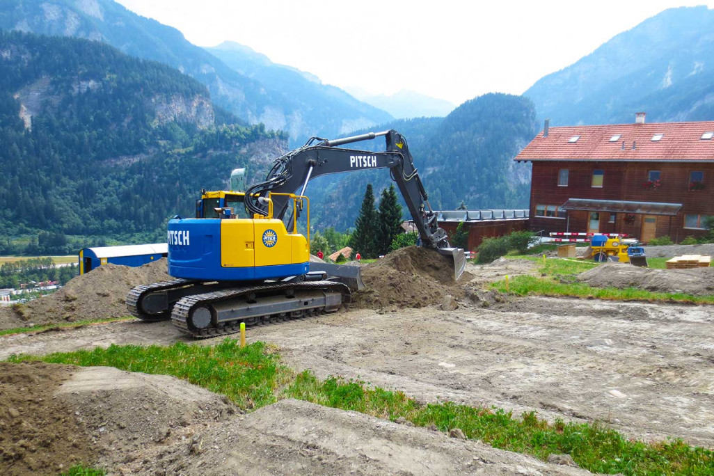 Quartiererschliessung Ruvria, Strassenbau HMQ AG