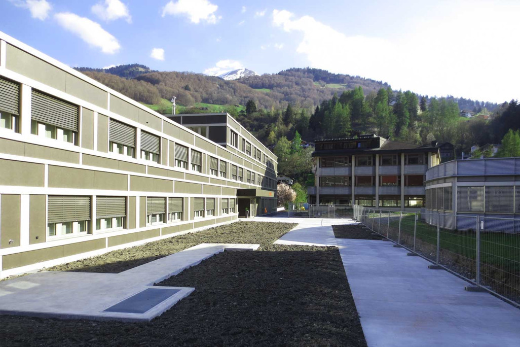 Regionalspital Prättigau, Umgebungsarbeiten, HMQ AG